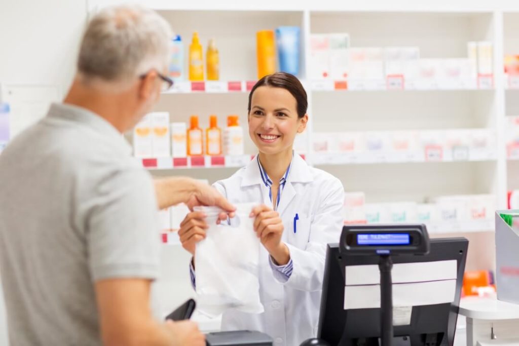Laboratories PRA integration POS software at a point of care counter