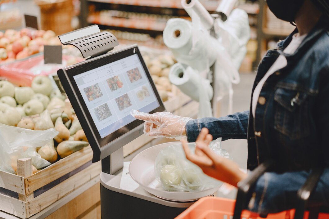 myPOS RetailPro retail management software on a store counter