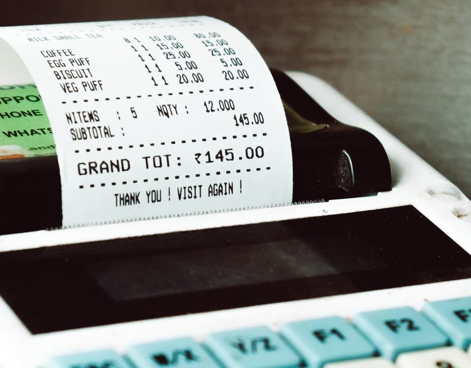 Retail store till printing an FBR compliant receipt in Pakistan