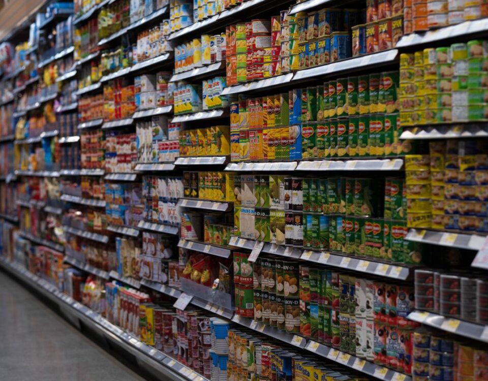 Retail inventory management on stocked store shelves in Pakistan